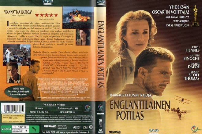 Englantilainen Potilas	(69 321)	k	-FI-	suomik.	DVD	egmont