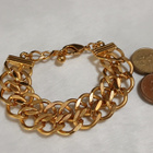 21k kullattu Kanadalainen rannekoru Gold plated - pikkukuva 3