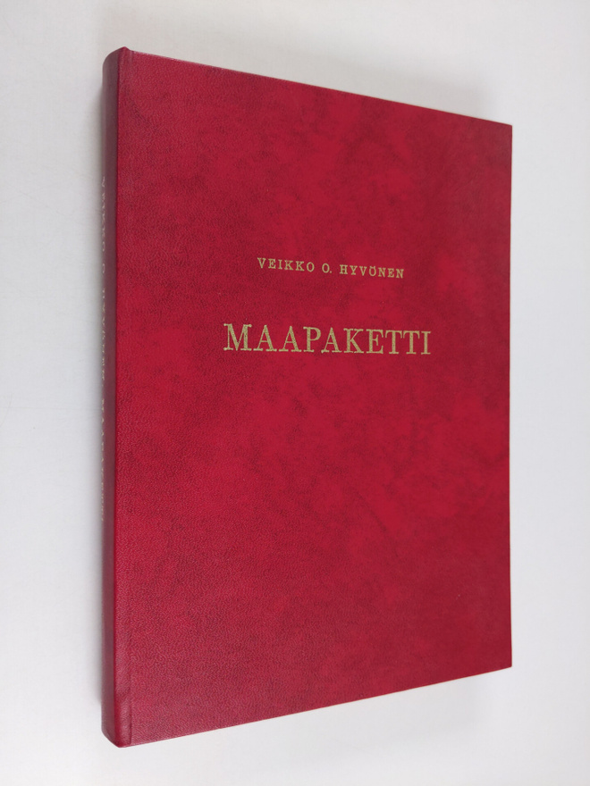 Veikko O. Hyvönen : Maapaketti (signeerattu, tekijän omiste)