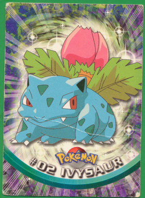 Pokémon 1999 Topps Ivysaur