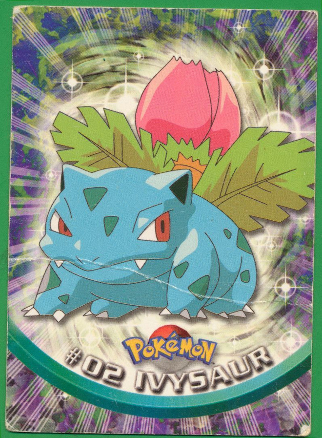 Pokémon 1999 Topps Ivysaur