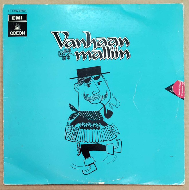 VANHAAN MALLIIN – Odeon LP 1969 - Erik Lindströmin Yhtye ym.
