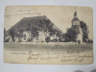 VANHA Postikortti Paimio ennen-1905