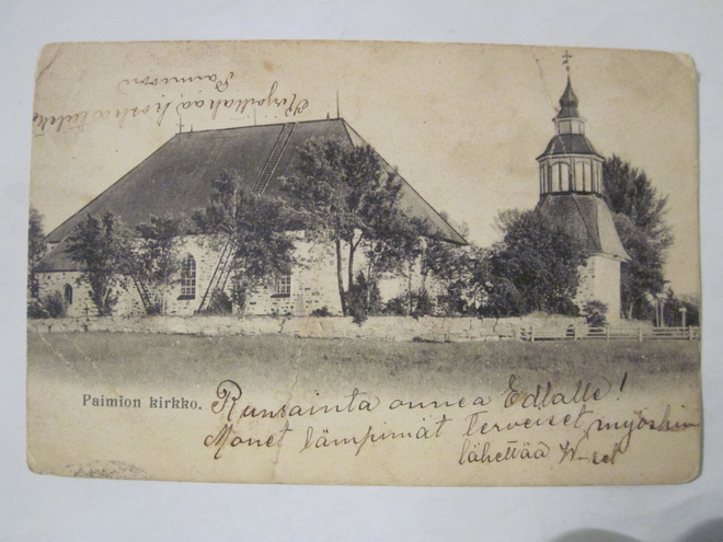 VANHA Postikortti Paimio ennen-1905