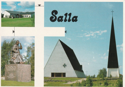 KIRKKOKORTTI - SALLAN KIRKKO - 3