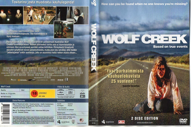 wolf creek	(34 898)	k	-FI-	DVD	suomik.	(2)		2004	2 dvd, k-18