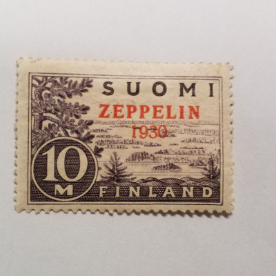 postimerkki. zeppelin 1930