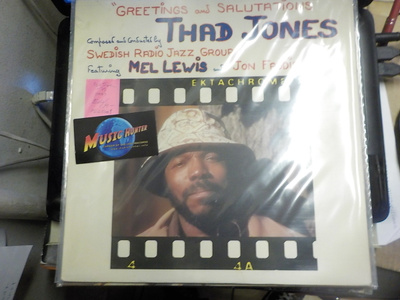 THAD JONES - GREETINGS AND SALUTATIONS EX+/M- LP