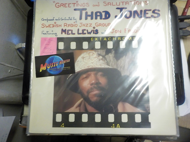 THAD JONES - GREETINGS AND SALUTATIONS EX+/M- LP