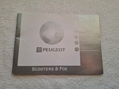 Peugeot skootteri Huoltomuistio 2000