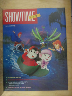SHOWTIME NEWS 1990 4 Walt Disney - Mel Gibson - John Cleese