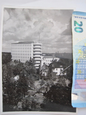 VANHA Valokuva Postikortin Malli Helsinki 1950-l