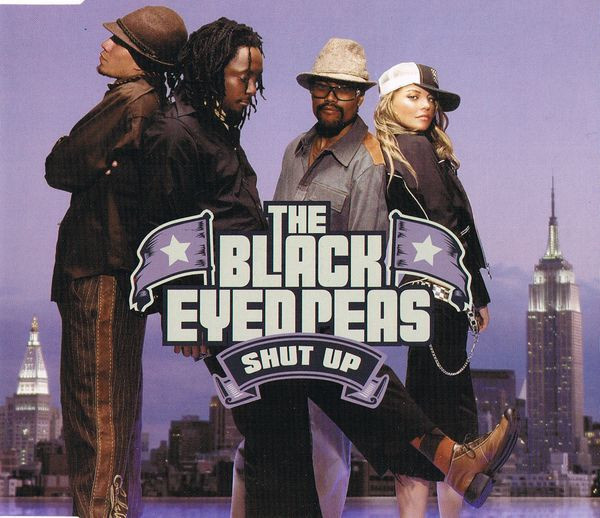 The Black Eyed Peas (CD+3) Shut Up HYVÄ KUNTO!! Maxi-single