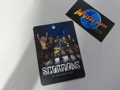 SCORPIONS - 50TH ANNIVERSARY TOUR BACKSTAGE-PASSI .