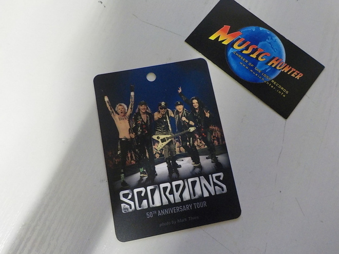SCORPIONS - 50TH ANNIVERSARY TOUR BACKSTAGE-PASSI .