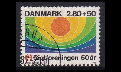 Tanska 863 o Reumayhdistys 50v (1986)