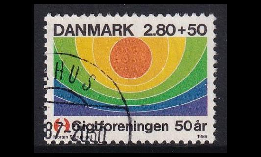 Tanska 863 o Reumayhdistys 50v (1986)