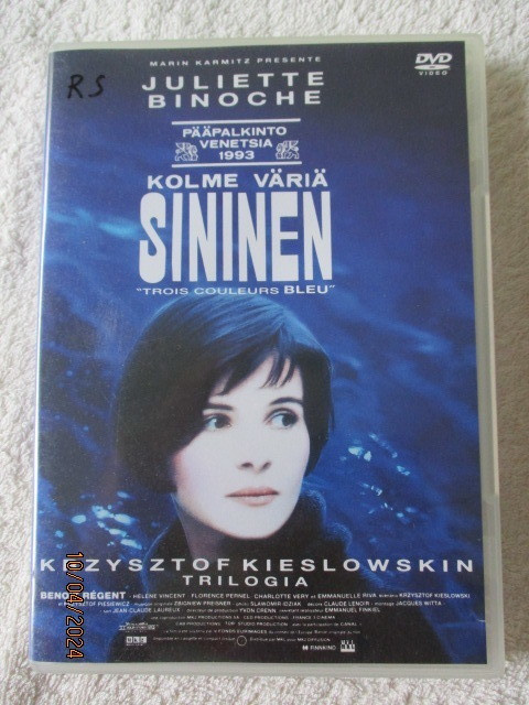 Juliette Binoche KOLME VÄRIÄ SININEN (DVD)