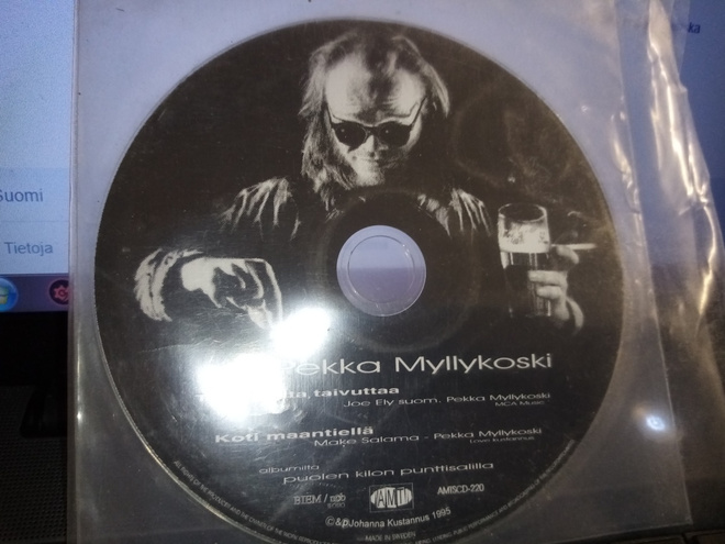Cds Pekka Myllykoski : Tuuli puita taivuttaa ( SIS POSTIKUL)