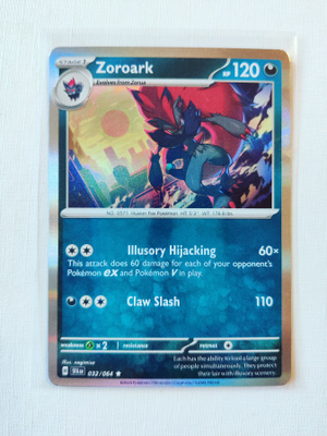 Zoroark Holo Rare