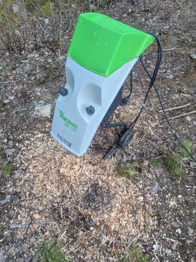 Viking GE 101 sähkökäyttöinen oksasilppuri