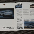 2003 Porsche 911 historia esite - KUIN UUSI - pikkukuva 1