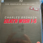 Charles Bronson Death Wish 1-5 Bluray import Collection - pikkukuva 1