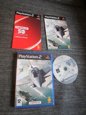Combat Ace PS2 - uudenveroinen  + ohjekirja