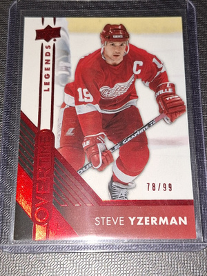 2016-17 Upper Deck Overtime Legends Steve Yzerman #43