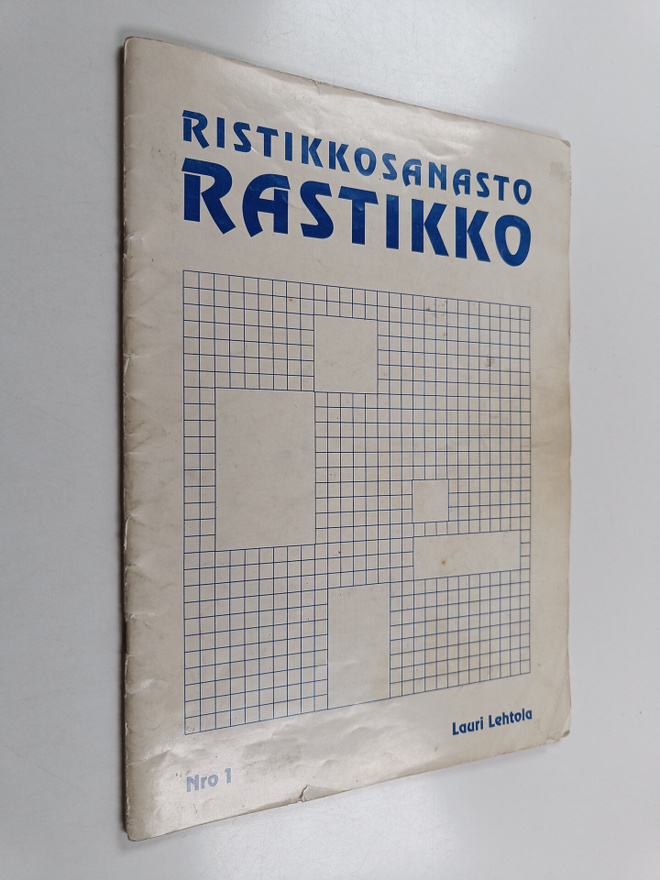 Lauri Lehtola : Rastikko : ristikkosanasto 1