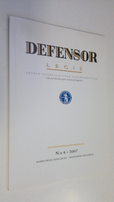 Defensor legis n:o 6/2007