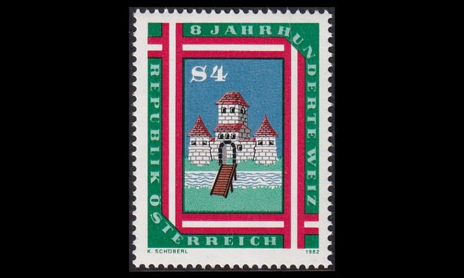 Itävalta 1709 ** Kaupunki Weiz 800v (1982)