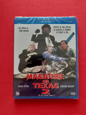 The Texas Chainsaw Massacre Part 2 BLU-RAY
