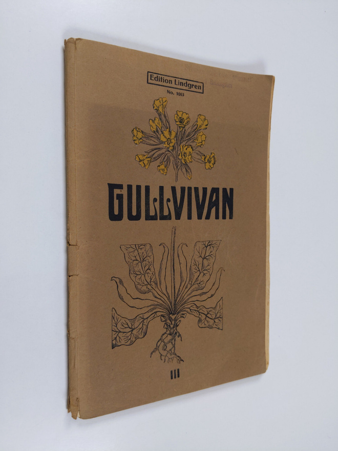 Gullvivan : sånger för skolungdom ; Tredje häftet