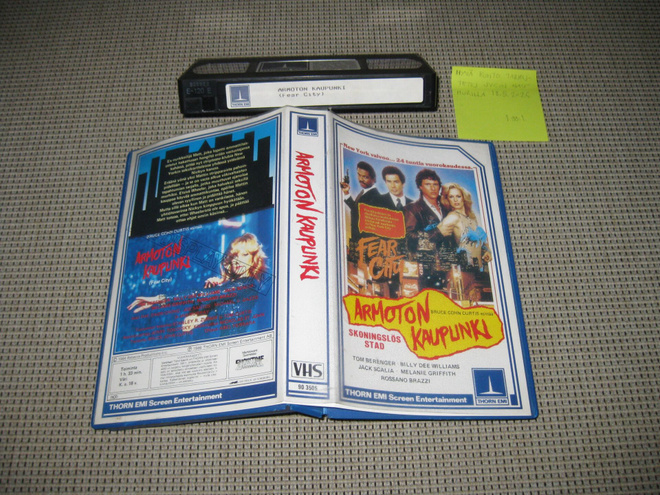 Armoton Kaupunki-VHS (FIx, Thorn Emi Video,Melanie Griffith)