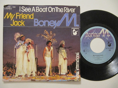 Boney M. I See A Boat On The River / My Friend  7" sinkku