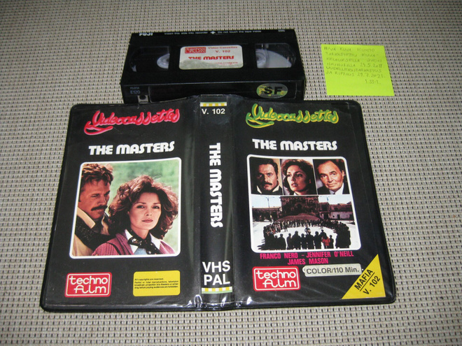 The Masters-VHS (FIx, Techno Film, Franco Nero, Italocrime)