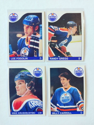 85-86 Opc - Edmonton Oilers 4kpl