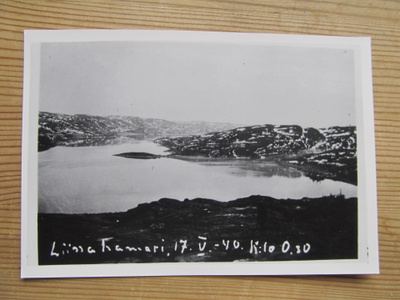 LIINAHAMARI...17.V-40, uudehko valokuva vanhasta v.kuvasta.