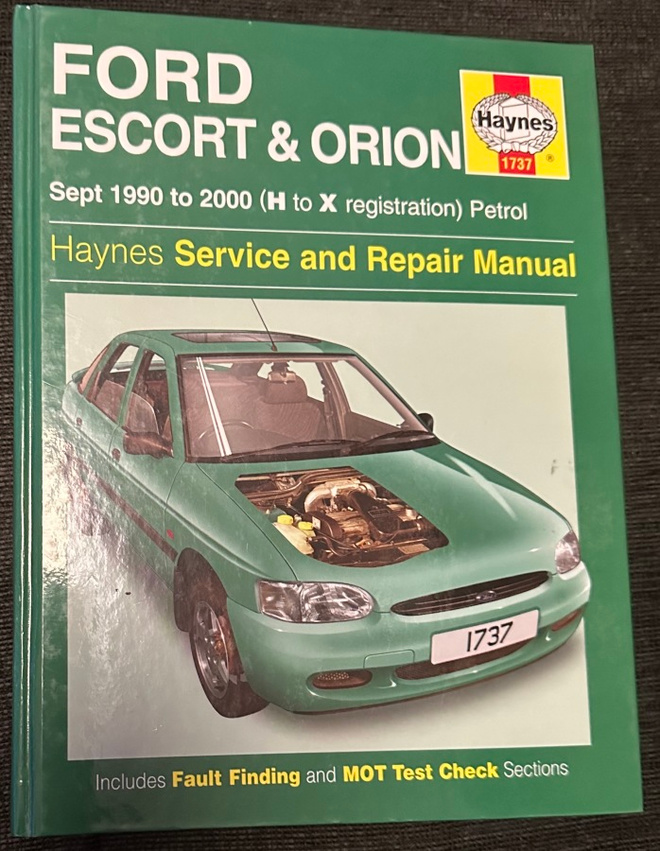 Haynes 1737 Ford Escort & Orion 1990 - 2000 korjausopas