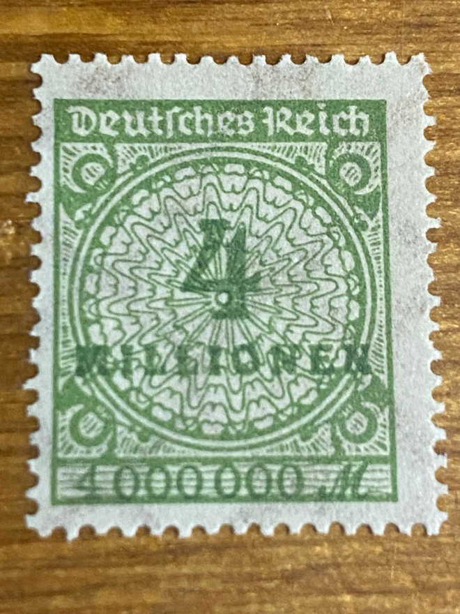 SAKSA REICH 1923 YLEISMERKKI**