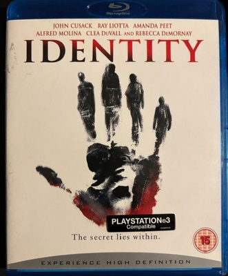 Identity, Blu-Ray