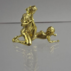 Erotic sculpture figurine in metal - pikkukuva 4