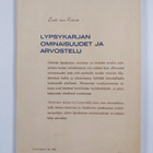 Evert von Konow : Lypsykarjan ominaisuudet ja arvostelu :... - pikkukuva 2