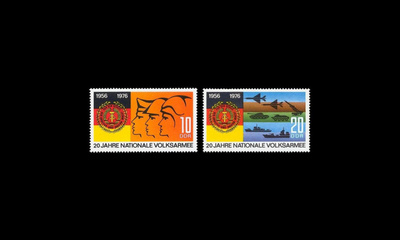 DDR 2116-7 ** Kansanarmeija 20v (1976)