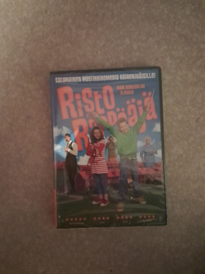 Risto räppääjä dvd