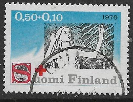 Punainen risti 1970 0,50+0,10mk (LAPE 674) O