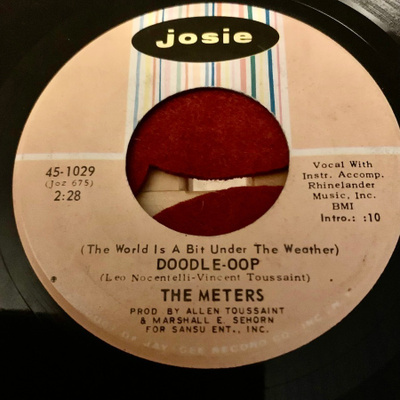 THE METERS: Doodle- Oop * I Need More Time*USA 1970
