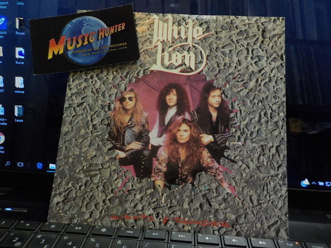WHITE LION - LIGHTS & THUNDER GER -91 M-/M- 7"