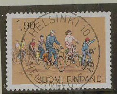 1989 1,90mk joukkoliikunta - pyöräily loisto